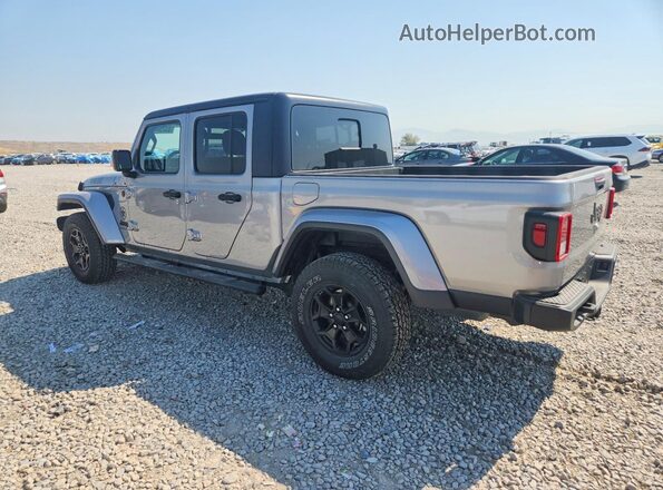 1C6HJTAG9ML550421 2021 JEEP GLADIATOR Silver უკანა მარცხენა