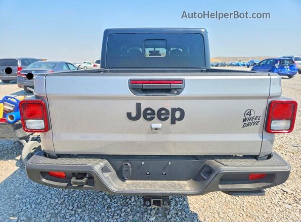 1C6HJTAG9ML550421 2021 JEEP GLADIATOR Silver წინა სალონის ხედი