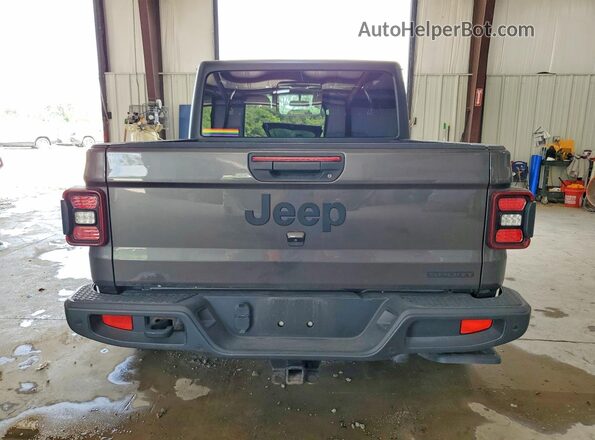 1C6HJTAG9ML552332 2021 JEEP GLADIATOR Серый Вид сзади