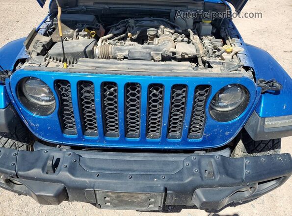 1C6HJTAG9PL517326 2023 JEEP GLADIATOR Blue უკანა სალონის ხედი