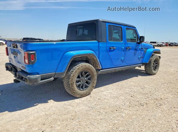 1C6HJTAG9PL517326 2023 JEEP GLADIATOR Blue უკანა მარჯვენა