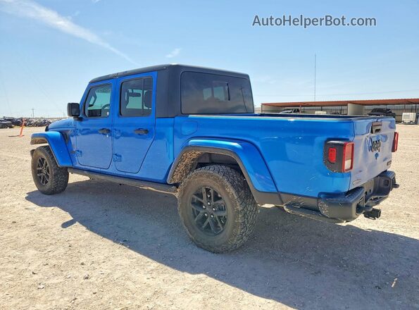 1C6HJTAG9PL517326 2023 JEEP GLADIATOR Blue უკანა მარცხენა
