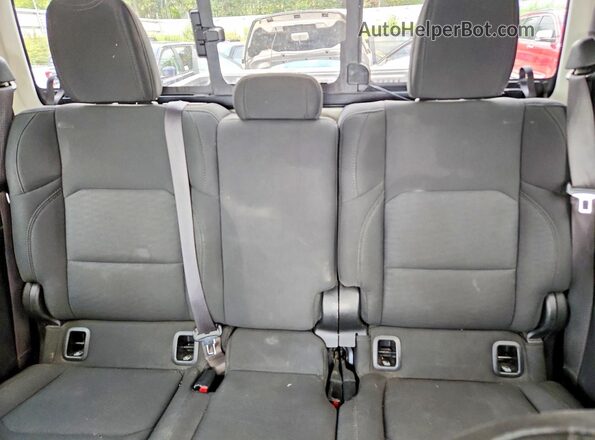 1C6HJTAGXLL163990 2020 JEEP GLADIATOR White უკანა სავარძლების ხედი