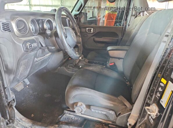 1C6HJTAGXML504581 2021 JEEP GLADIATOR Black Панорамний вид салону 360°