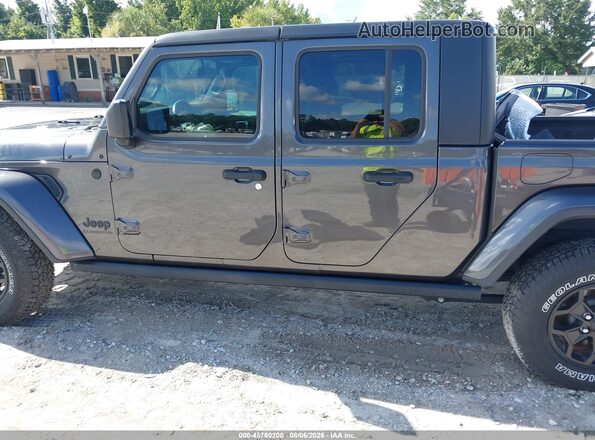 1C6HJTAGXML532591 2021 JEEP GLADIATOR Gray Սալոնի հետևի տեսք