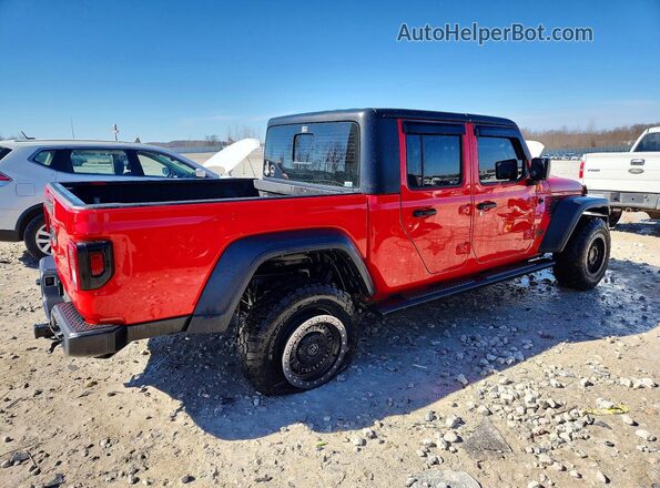 1C6HJTAGXML622727 2021 JEEP GLADIATOR Red უკანა მარჯვენა