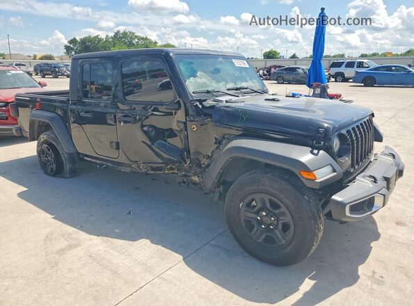 1C6HJTAGXPL551971 2023 JEEP GLADIATOR Black Przód prawy
