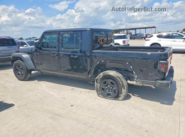 1C6HJTAGXPL551971 2023 JEEP GLADIATOR Black Tył lewy