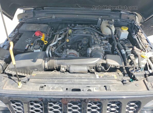 1C6HJTAGXPL551971 2023 JEEP GLADIATOR Black Widok wnętrza z tyłu