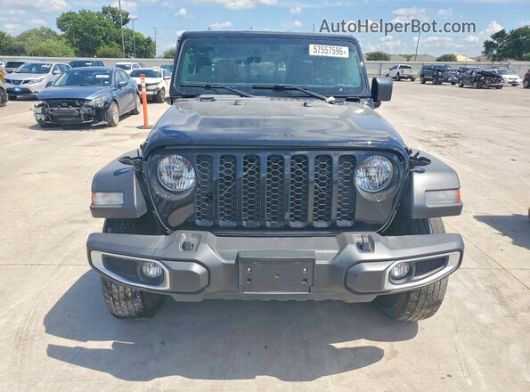 1C6HJTAGXPL551971 2023 JEEP GLADIATOR Black Widok z przodu