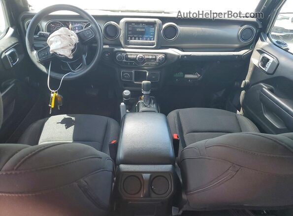 1C6HJTAGXPL551971 2023 JEEP GLADIATOR Black Widok deski rozdzielczej