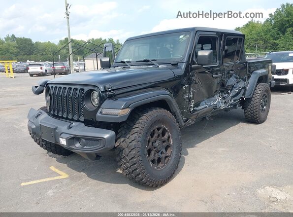 1C6HJTFG1LL173736 2020 JEEP GLADIATOR Black Przód lewy