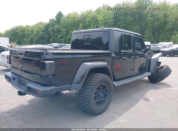 1C6HJTFG1LL173736 2020 JEEP GLADIATOR Black Tył prawy