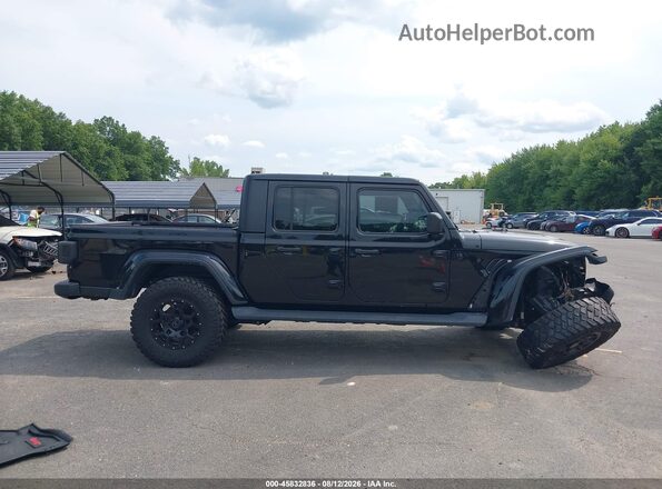 1C6HJTFG1LL173736 2020 JEEP GLADIATOR Black Widok wnętrza z tyłu