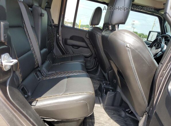1C6HJTFG1ML593269 2021 JEEP GLADIATOR Black Հետևի նստատեղերի տեսք