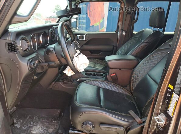 1C6HJTFG1ML593269 2021 JEEP GLADIATOR Black Սալոնի դիմացի տեսք