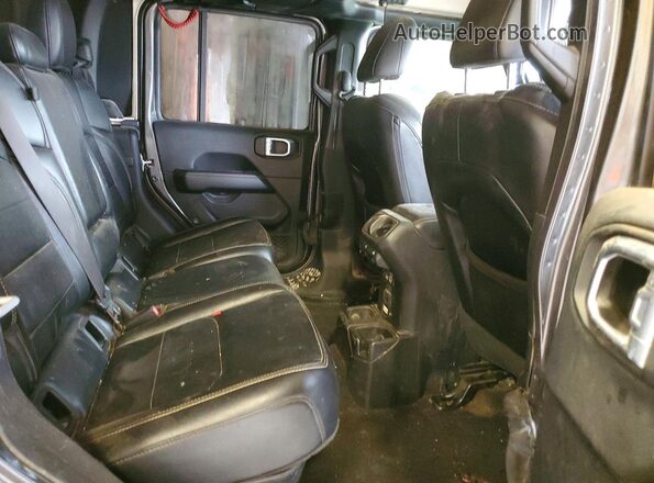 1C6HJTFG1ML594258 2021 JEEP GLADIATOR Gray Widok tylnych siedzeń