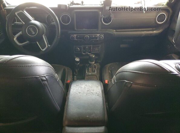 1C6HJTFG1ML594258 2021 JEEP GLADIATOR Gray Widok deski rozdzielczej