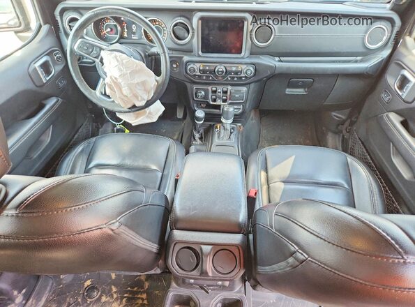 1C6HJTFG4LL140293 2020 JEEP GLADIATOR Black Vista del salpicadero