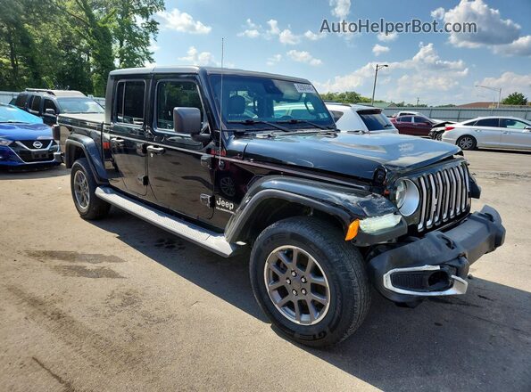 1C6HJTFG4LL140293 2020 JEEP GLADIATOR Black Delantero derecho