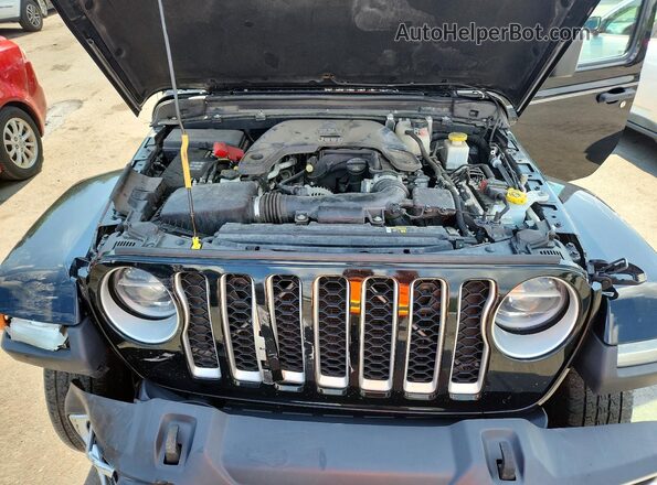 1C6HJTFG4LL140293 2020 JEEP GLADIATOR Black Vista interior trasera