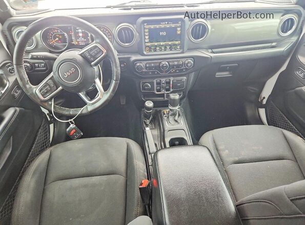 1C6HJTFG5LL139265 2020 JEEP GLADIATOR White Widok deski rozdzielczej