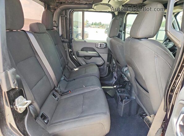 1C6HJTFG5PL560666 2023 JEEP GLADIATOR Black Հետևի նստատեղերի տեսք