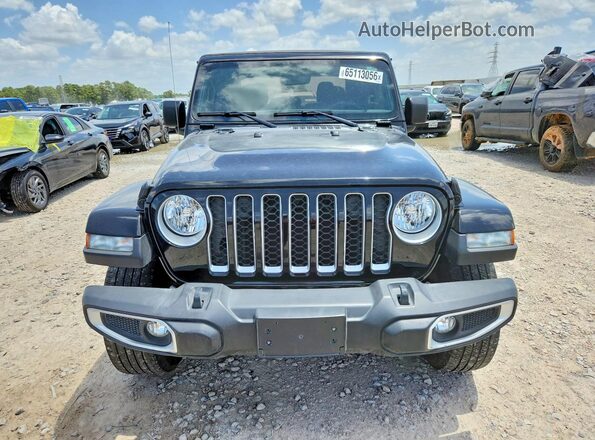 1C6HJTFG5PL560666 2023 JEEP GLADIATOR Black Դիմացի տեսք