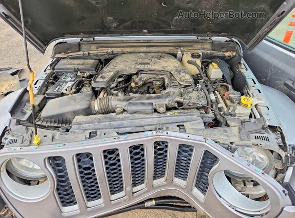 1C6HJTFG8LL135095 2020 JEEP GLADIATOR Charcoal Widok wnętrza z tyłu