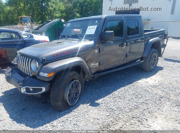 1C6HJTFGXML548508 2021 JEEP GLADIATOR Серый Передняя левая четверть