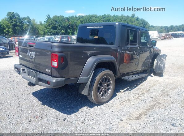 1C6HJTFGXML548508 2021 JEEP GLADIATOR Серый Задняя правая четверть