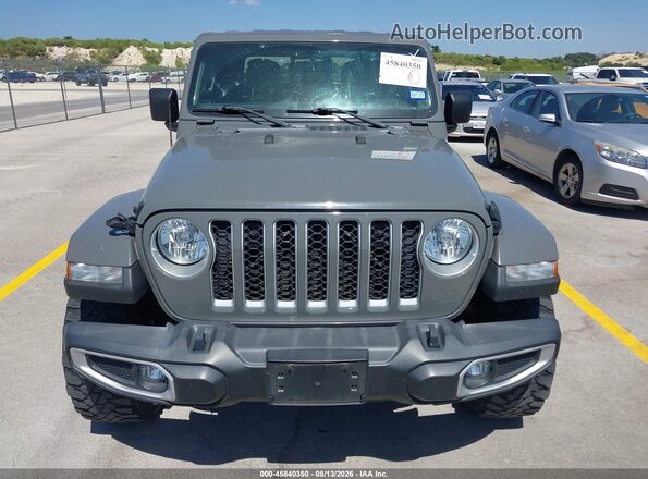 1C6HJTFGXML581721 2021 JEEP GLADIATOR Gray Widok z przodu