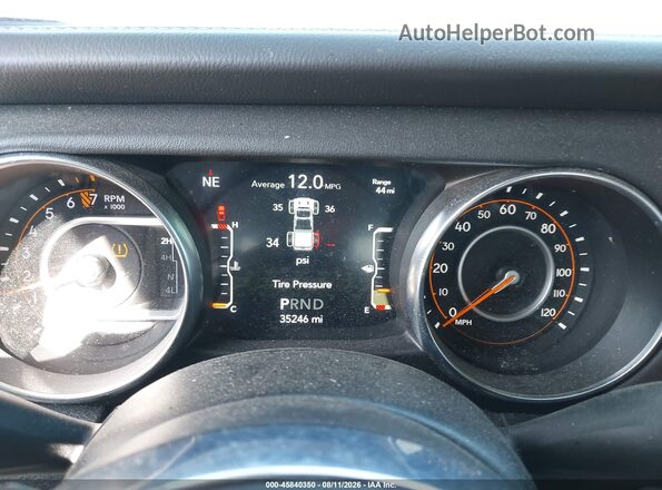 1C6HJTFGXML581721 2021 JEEP GLADIATOR Gray Widok tylnych siedzeń