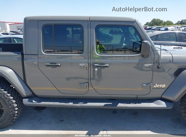 1C6HJTFGXML581721 2021 JEEP GLADIATOR Gray Widok wnętrza z tyłu