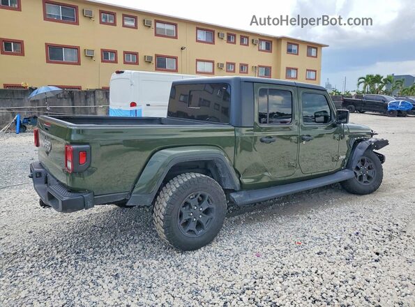 1C6HJTFGXPL552157 2023 JEEP GLADIATOR Green Հետևի աջ
