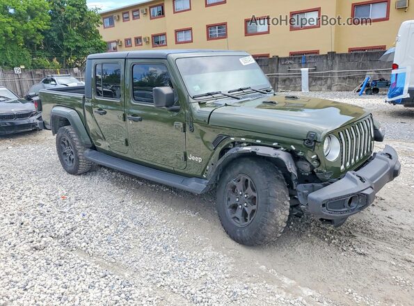 1C6HJTFGXPL552157 2023 JEEP GLADIATOR Green Առջևի աջ