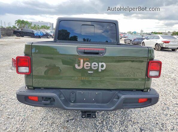 1C6HJTFGXPL552157 2023 JEEP GLADIATOR Green Հետևի տեսք