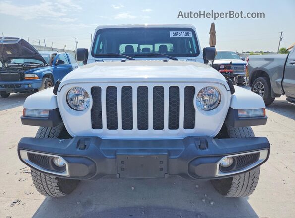 1C6JJTAG0ML532729 2021 JEEP GLADIATOR White წინა ხედი