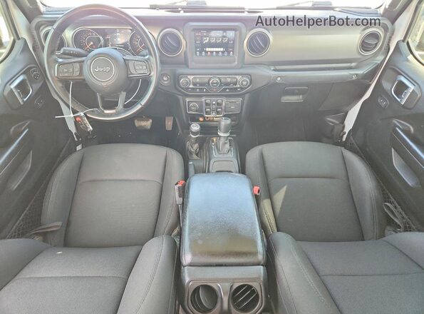 1C6JJTAG0ML532729 2021 JEEP GLADIATOR White წინა პანელის ხედი