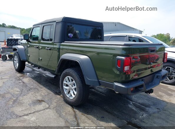 1C6JJTAG0PL540771 2023 JEEP GLADIATOR Green Tył lewy