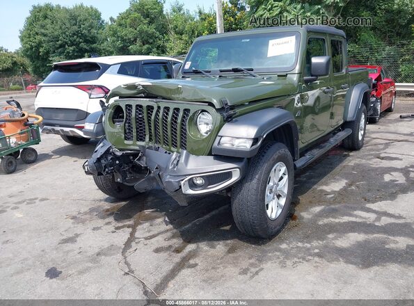 1C6JJTAG0PL540771 2023 JEEP GLADIATOR Green Przód lewy