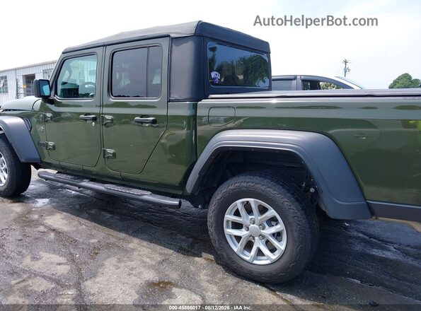 1C6JJTAG0PL540771 2023 JEEP GLADIATOR Green Widok wnętrza 360 stopni