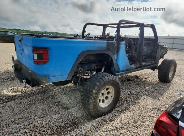 1C6JJTAG2LL109620 2020 JEEP GLADIATOR Turquoise Հետևի աջ