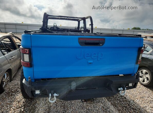 1C6JJTAG2LL109620 2020 JEEP GLADIATOR Turquoise Հետևի տեսք
