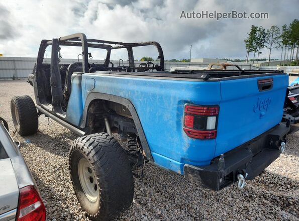 1C6JJTAG2LL109620 2020 JEEP GLADIATOR Turquoise Հետևի ձախ