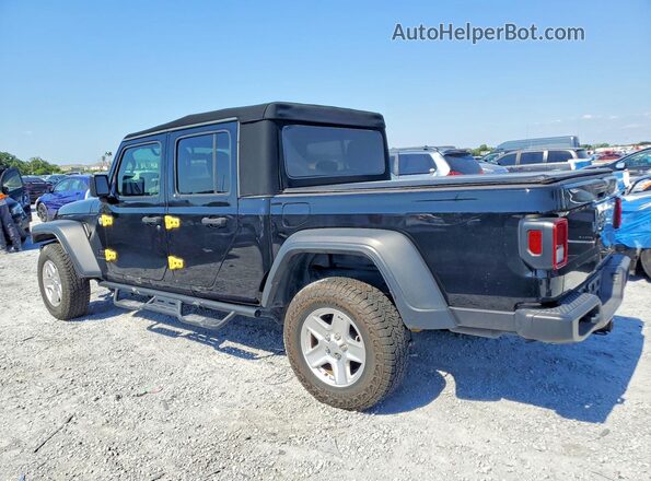 1C6JJTAG3LL142299 2020 JEEP GLADIATOR Black Հետևի ձախ