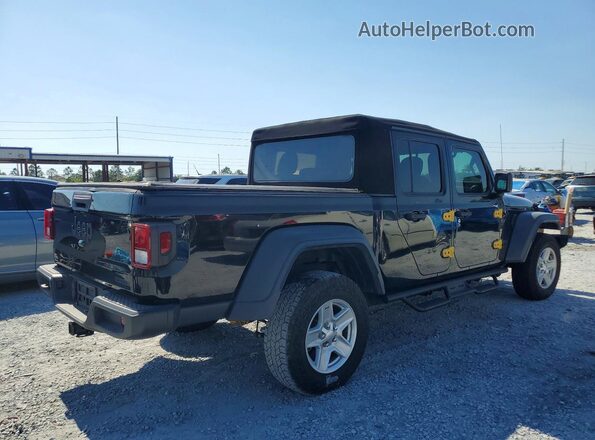 1C6JJTAG3LL142299 2020 JEEP GLADIATOR Black Հետևի աջ