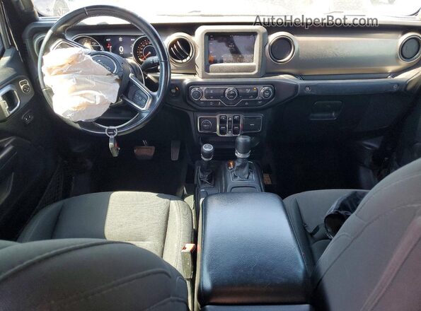 1C6JJTAG3LL142299 2020 JEEP GLADIATOR Black Առջևի վահանակի տեսք