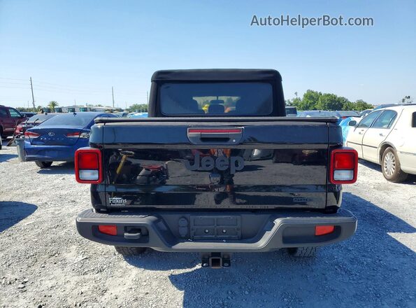 1C6JJTAG3LL142299 2020 JEEP GLADIATOR Black Հետևի տեսք