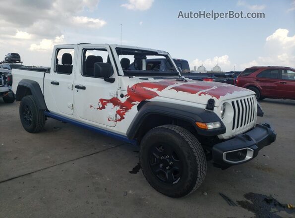 1C6JJTAG3PL574798 2023 JEEP GLADIATOR White წინა მარჯვენა